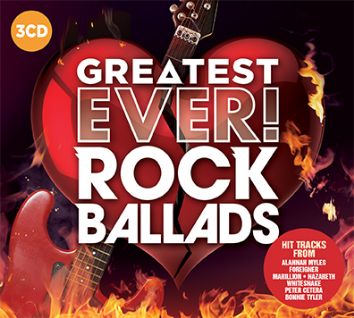 Various - Greatest Ever Rock Ballads (3CD) - CD