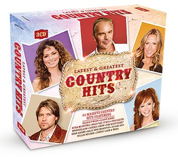 Various - Latest & Greatest Country Hits (3CD) - CD