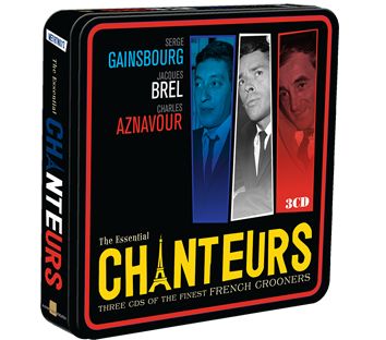 Various - Jacques Brel, Charles Aznavour, Serge Gainsbourg (3CD Tin) - CD
