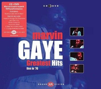 Marvin Gaye - Greatest Hits Live in ’76 (1 CD / 1DVD) - CD