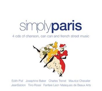 Various - Simply Paris (4CD) - CD