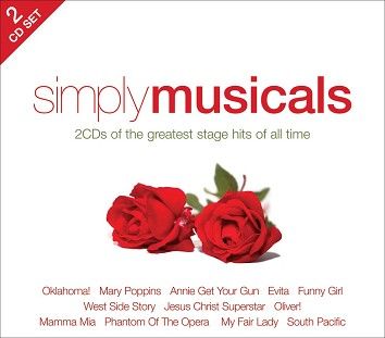 Various - Simply Musicals (2CD / Download) - CD