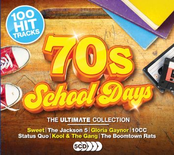 Various - Ultimate 70s School Days (5CD) - CD